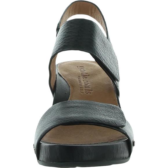 Gentle Souls by Kenneth Cole Womens Gisele 65 Slingback Wedge Sandals NWT - Picture 2 of 3